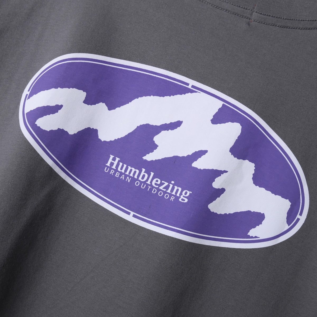 MT Ouval Logo T-Shirt Gray