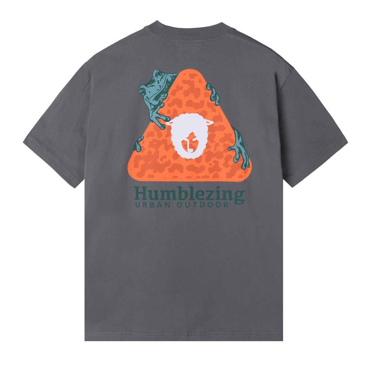 Hugy Logo T-Shirt Gray