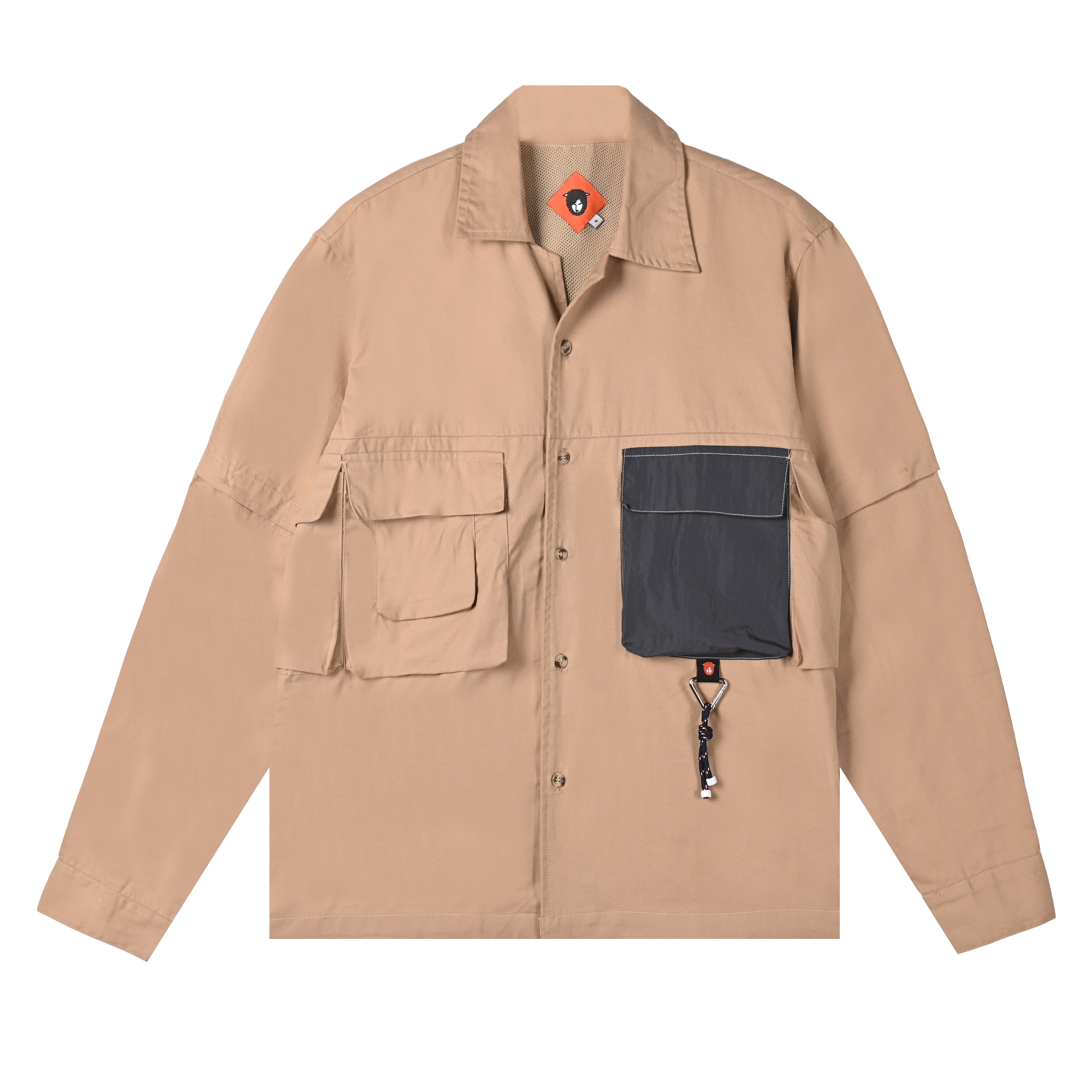 Alphan Utility Shirt Khaki