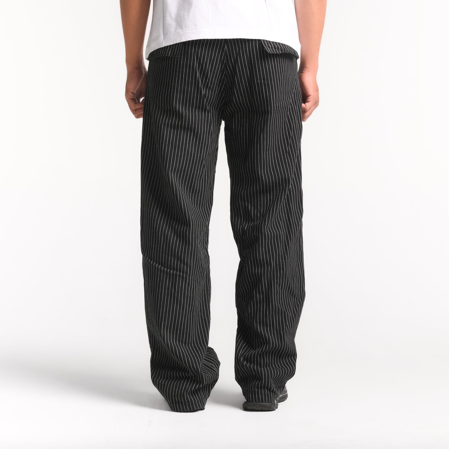 Noir Seamless Cargo Pants Stripe