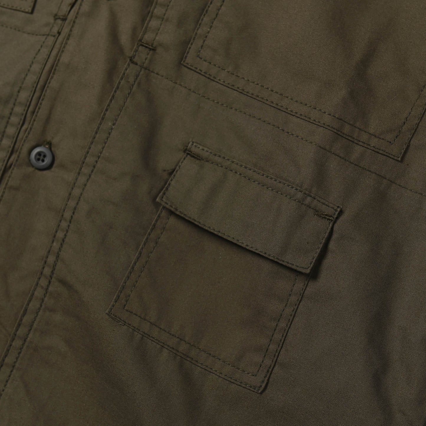 Hugo Canvas Shirt Olive