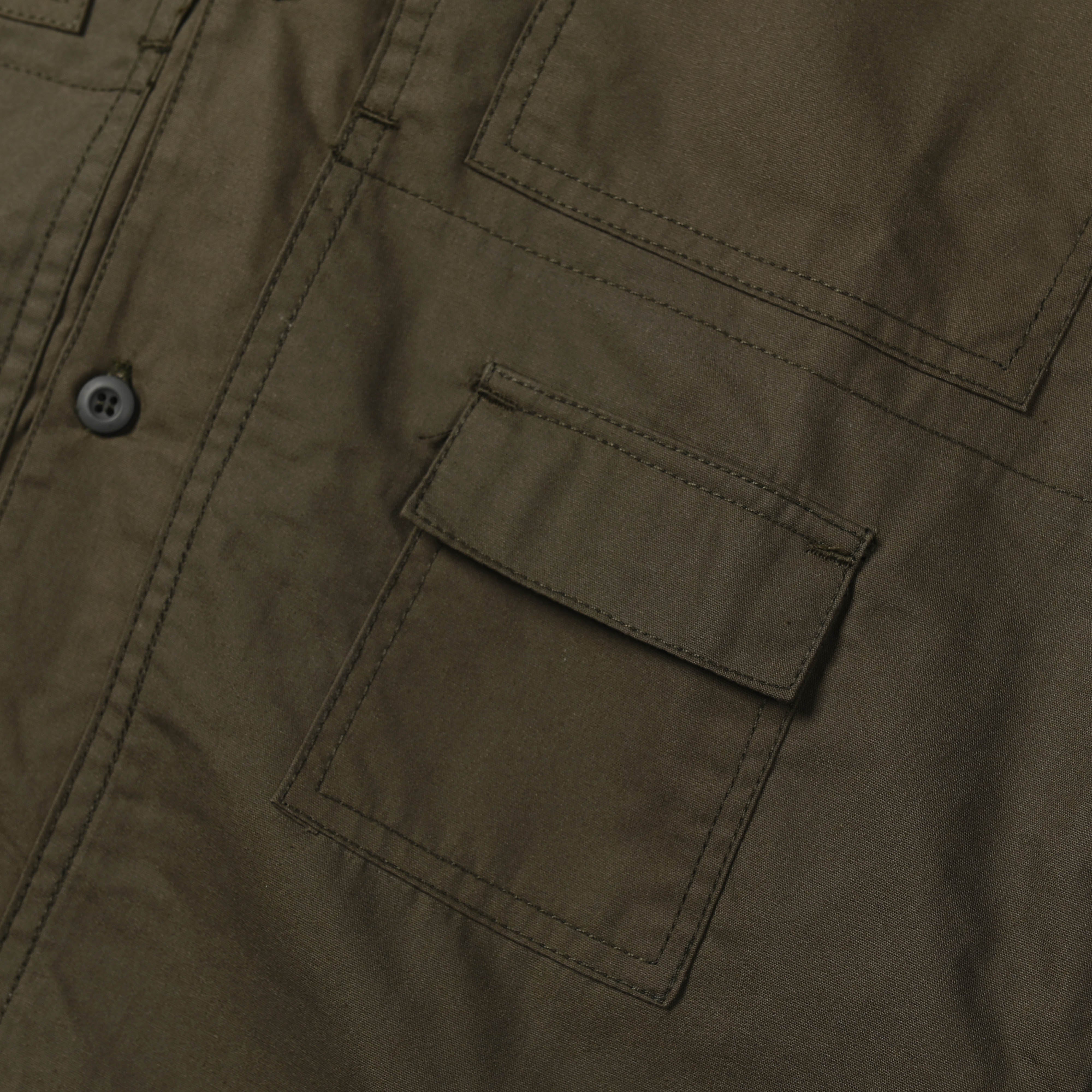 Hugo Canvas Shirt Olive