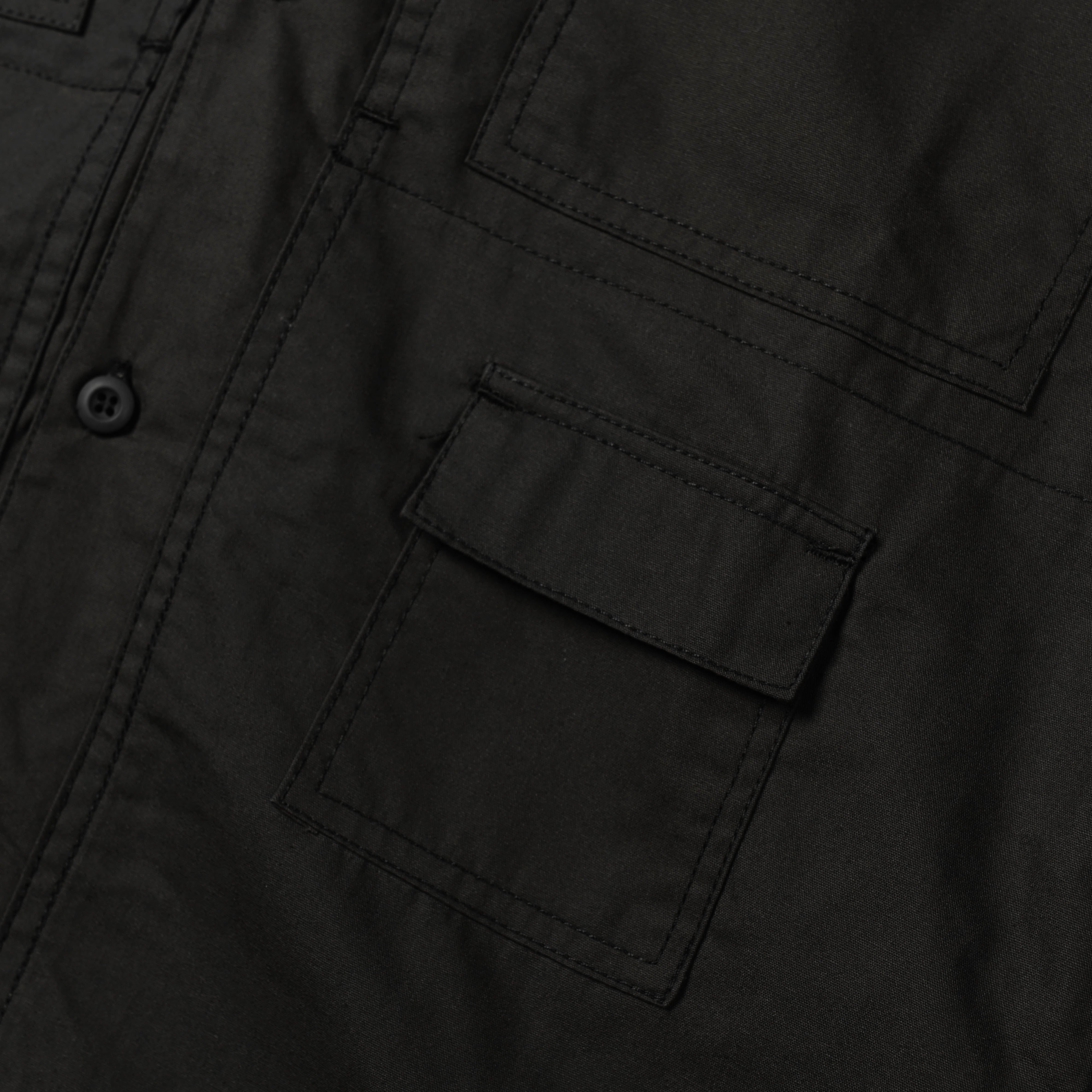 Hugo Canvas Shirt Black