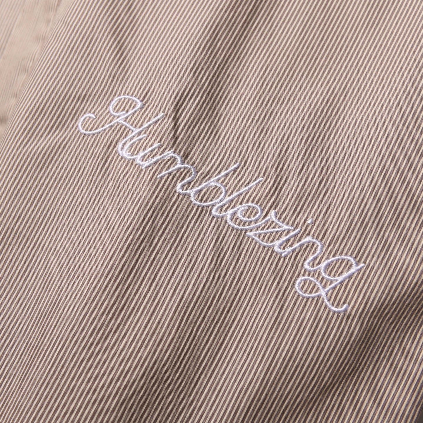 Umbra Long Sleeve Shirt Brown Stripe