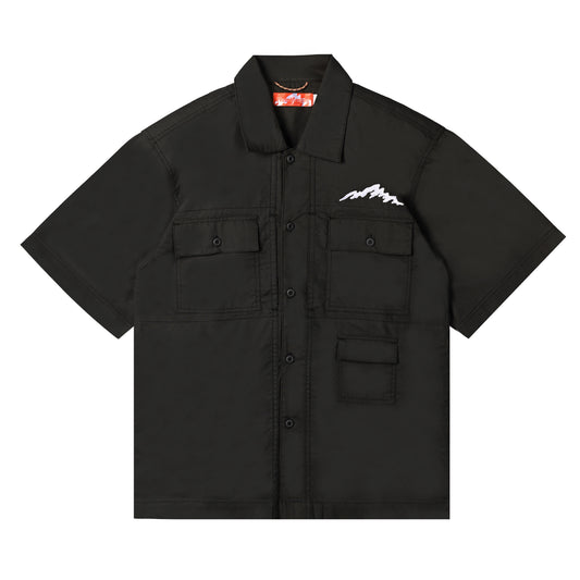 Hugo Canvas Shirt Black