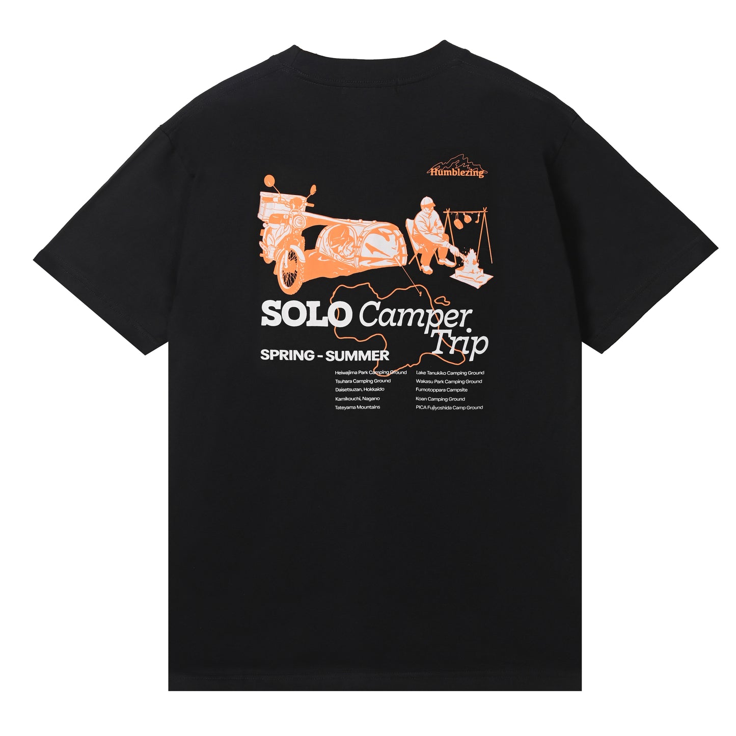 Solo Camper Tshirt Black