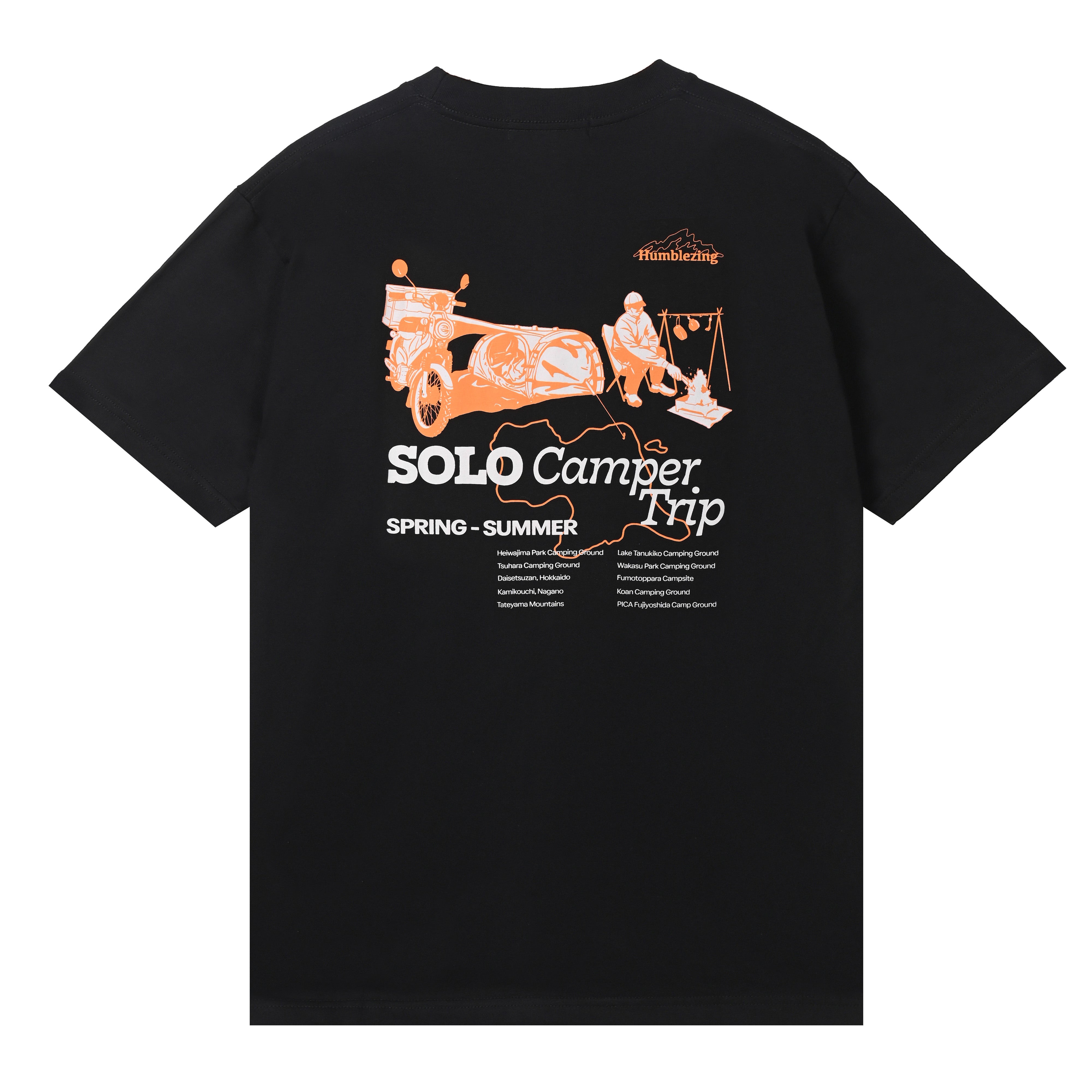 Solo Camper Tshirt Black