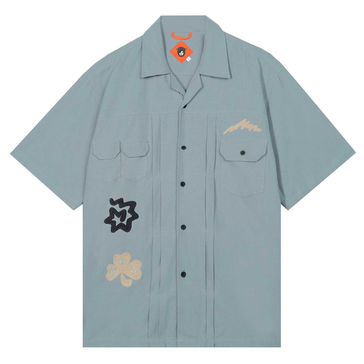 Jaco Trucker Shirt Slate Gray