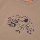 Frisbee T-shirt Beige