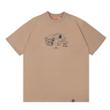 Frisbee T-shirt Beige