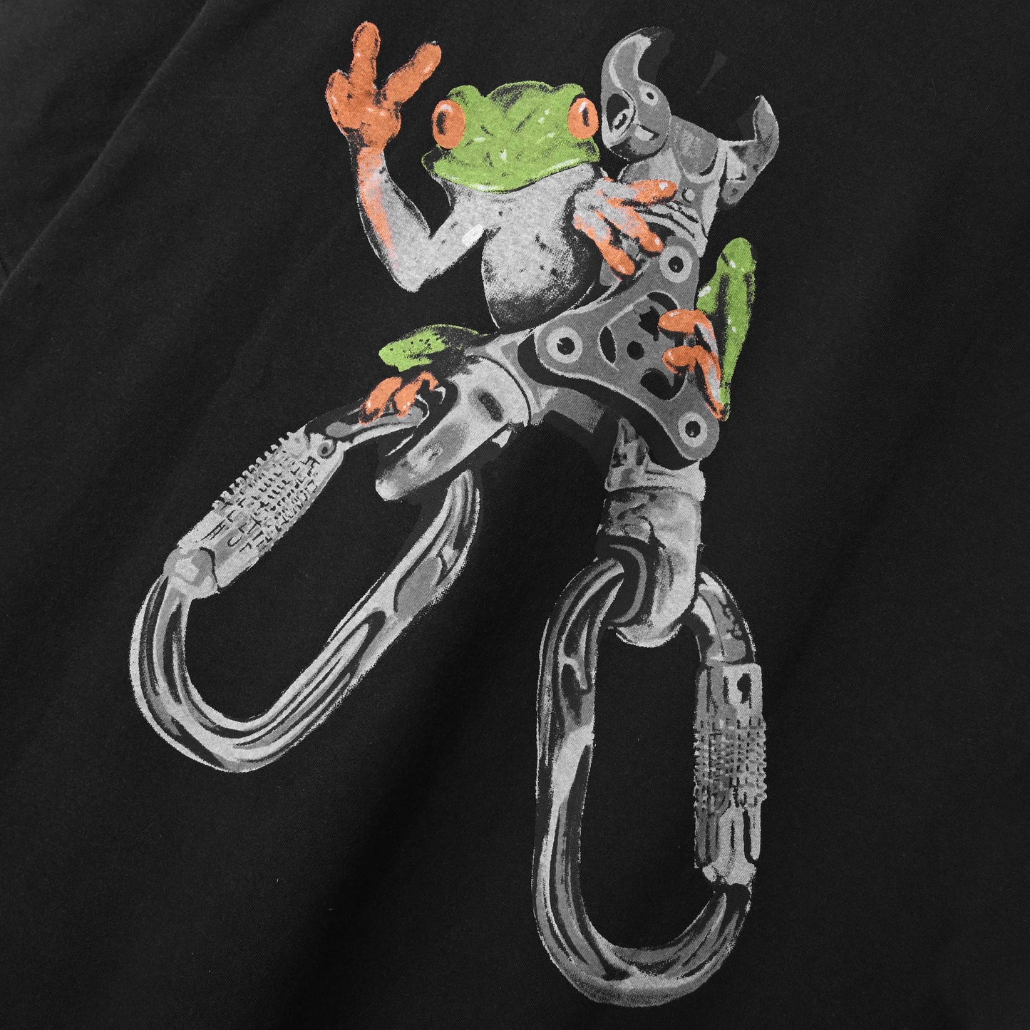Carafrog Tshirt Washed Black
