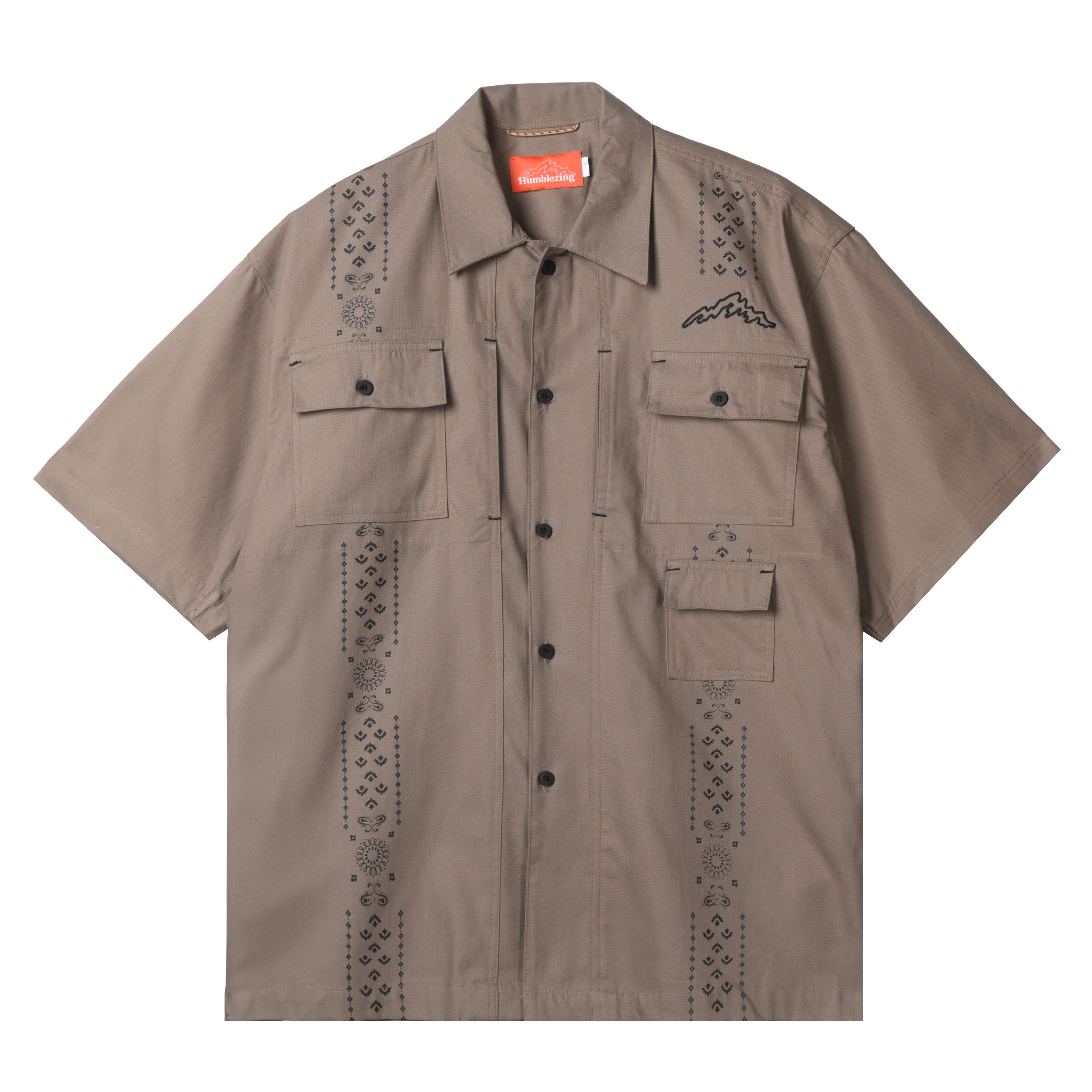 Hugo Short Sleeve Shirt Sand