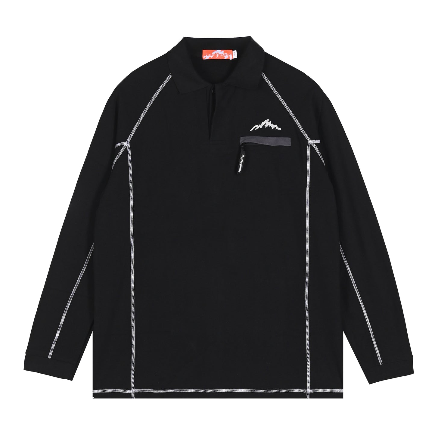 Drift Rugby Shirt All Black