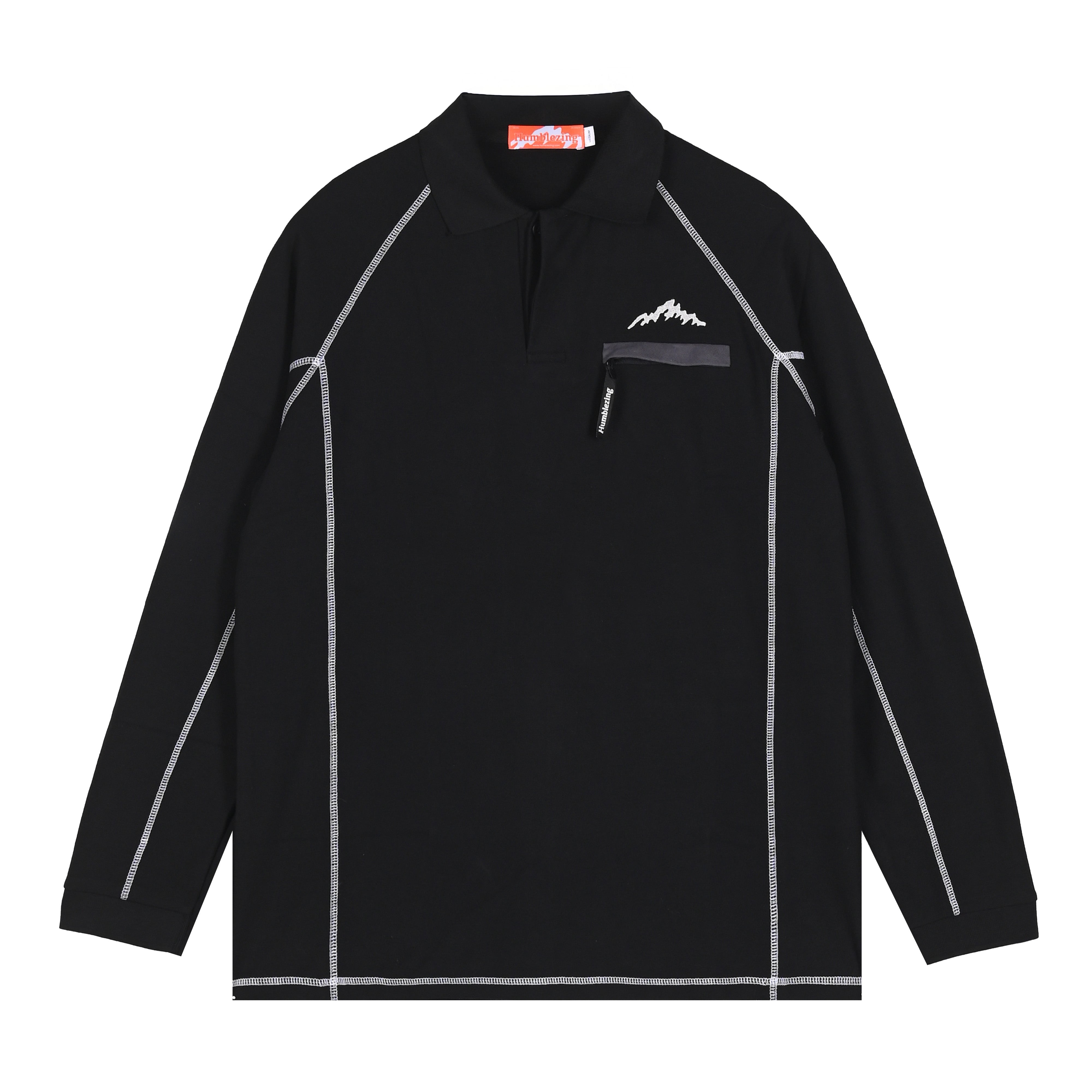 Drift Rugby Shirt All Black
