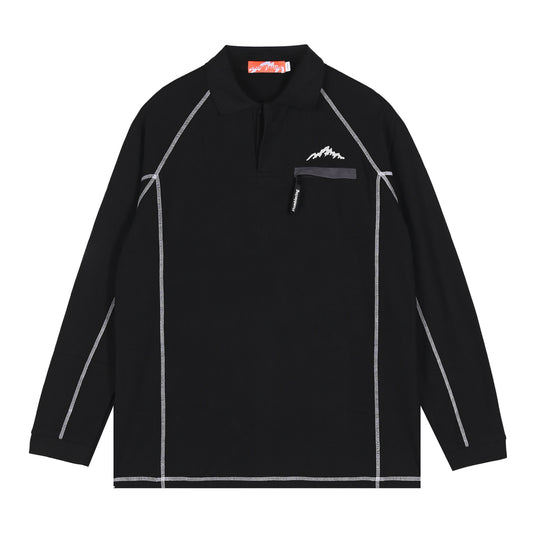 Drift Rugby Shirt All Black