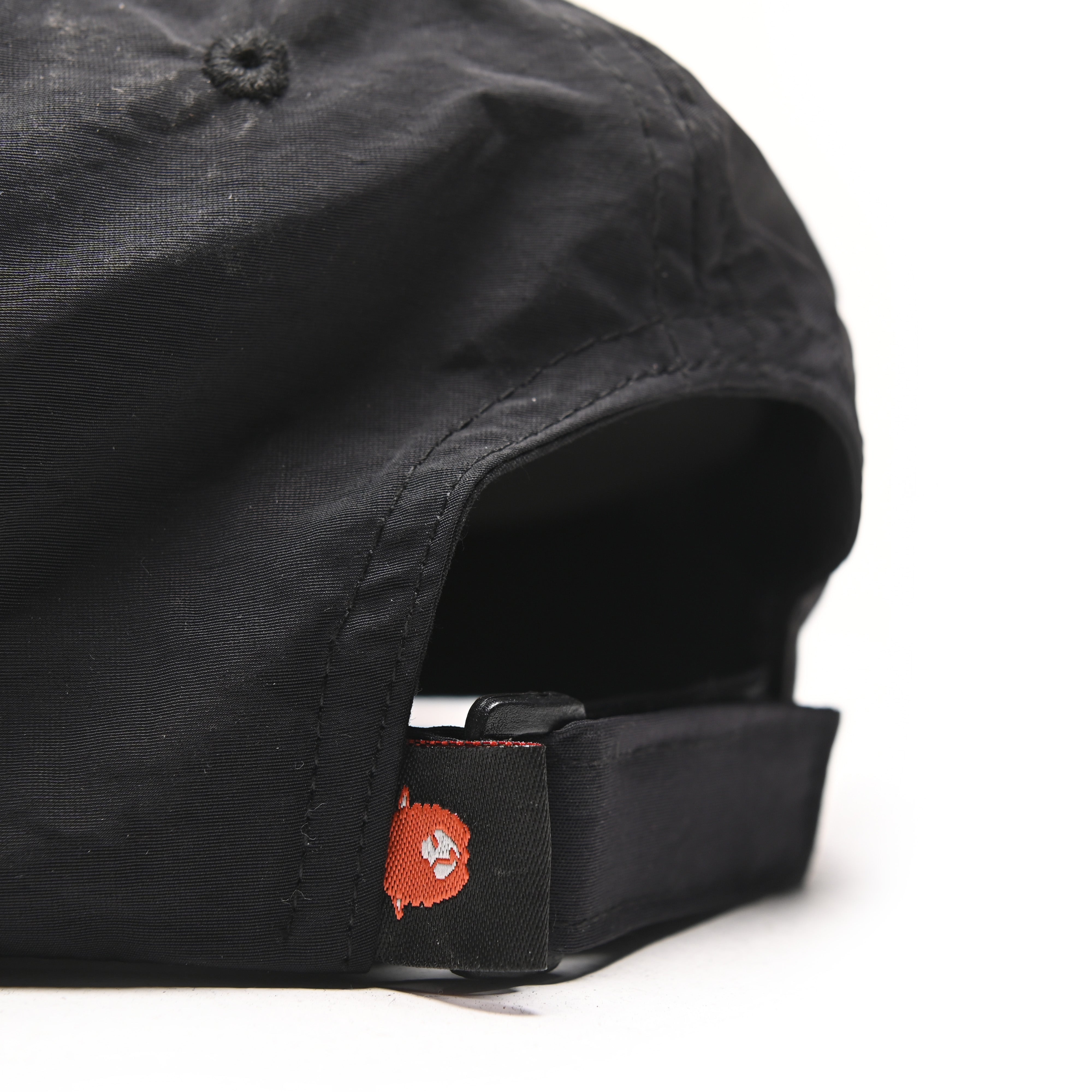 Camper 6 Panel Cap Black