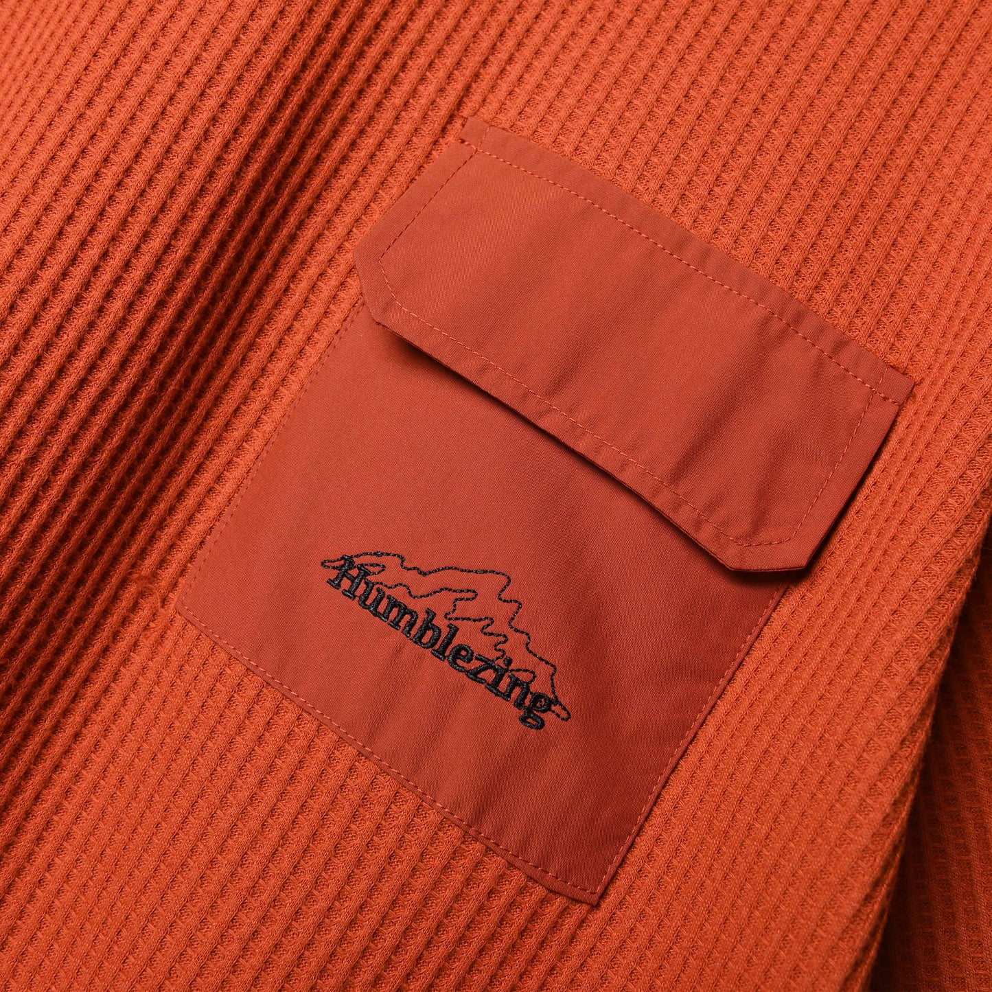 Hustle Pocket T-shirt Terracota