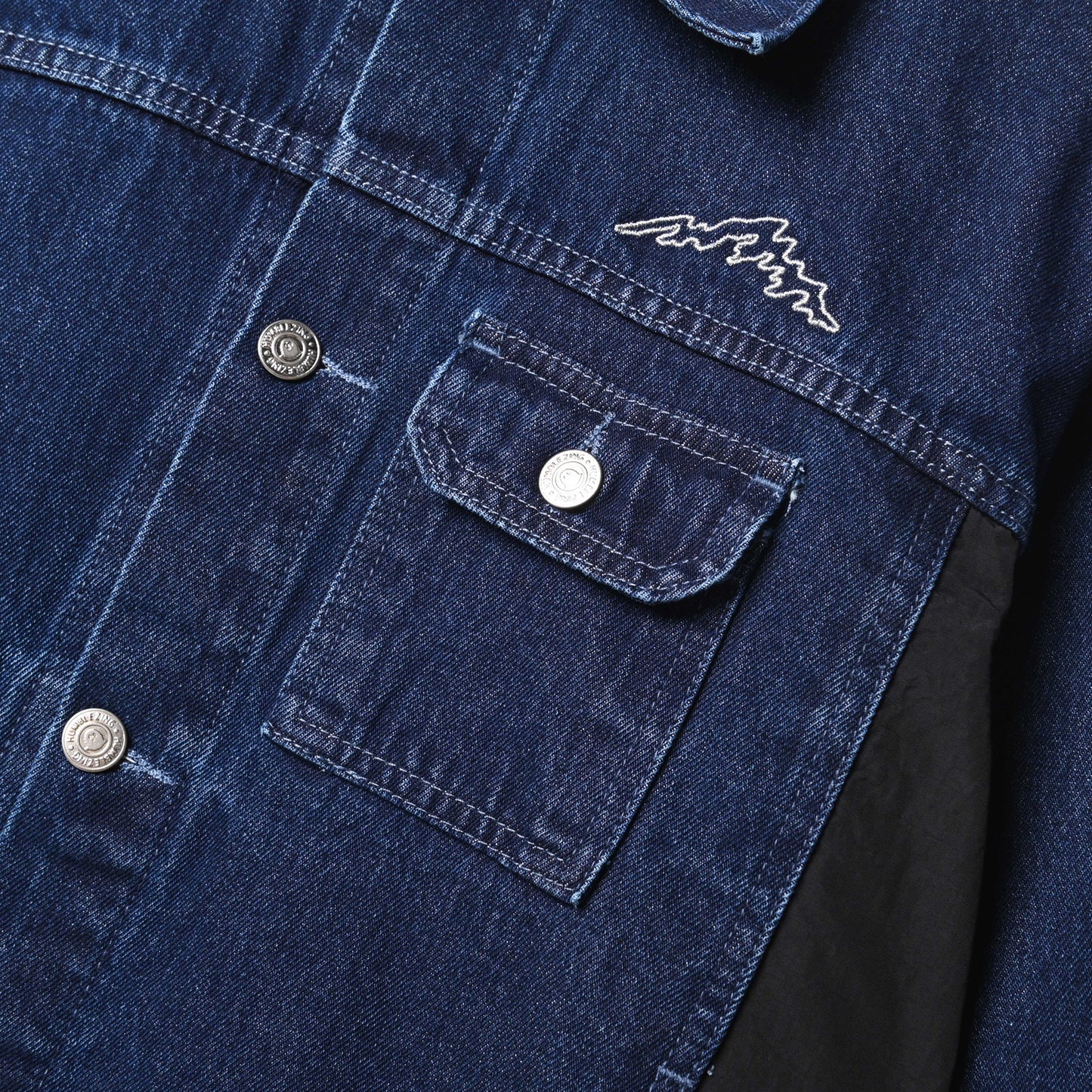 Swath Trucker Jacket Denim Blue