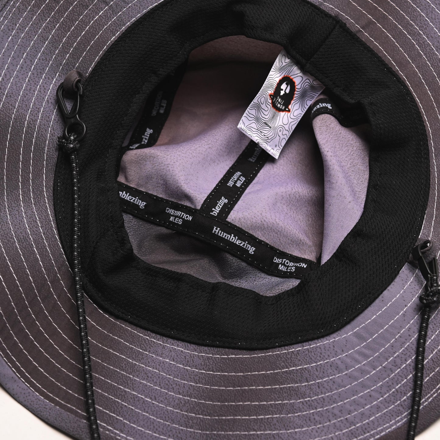 Humblezing x Distortion Miles Jungle Hat in Black