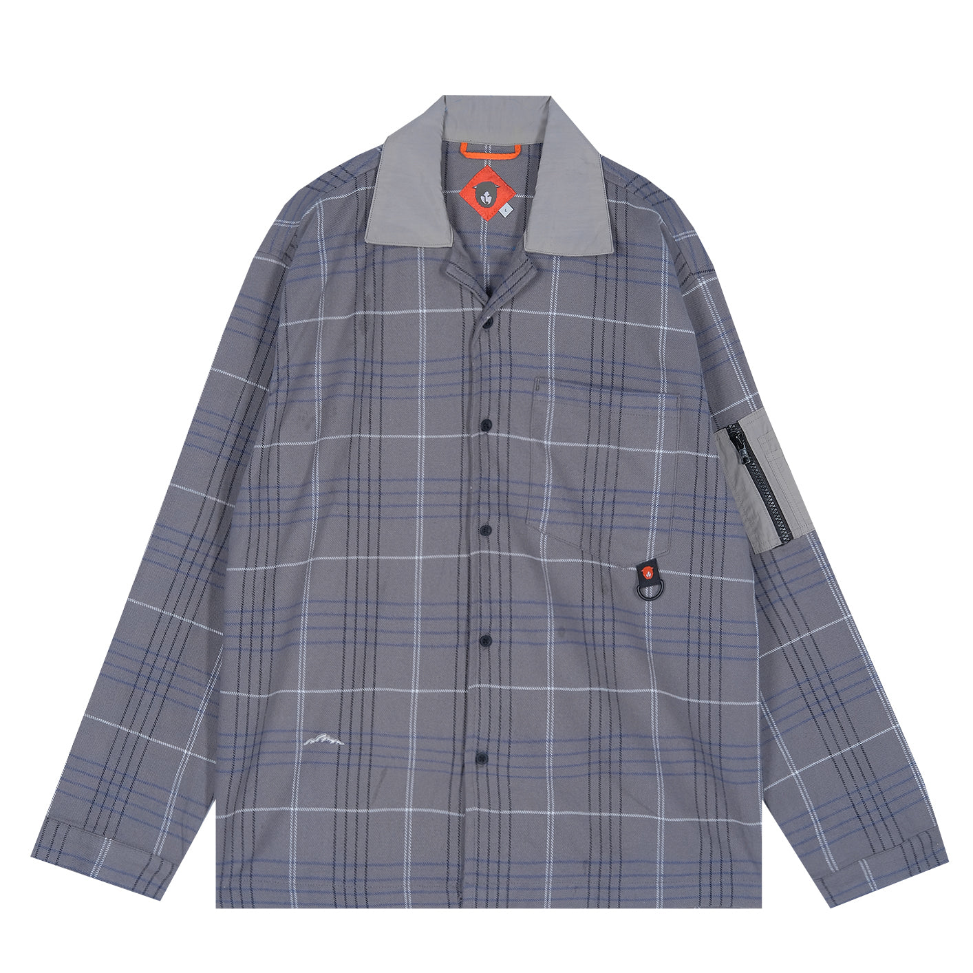 Canyon Flannel Shirt Gray