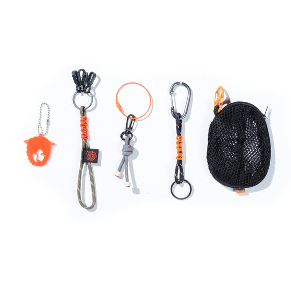 Joli Keychain Set White