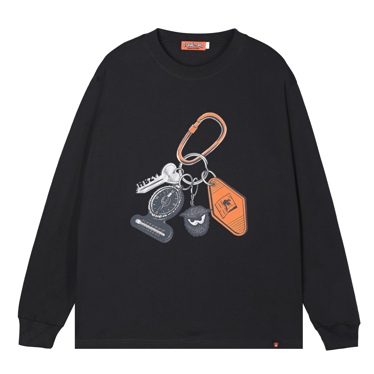 K-Chain Tshirt Dark Gray