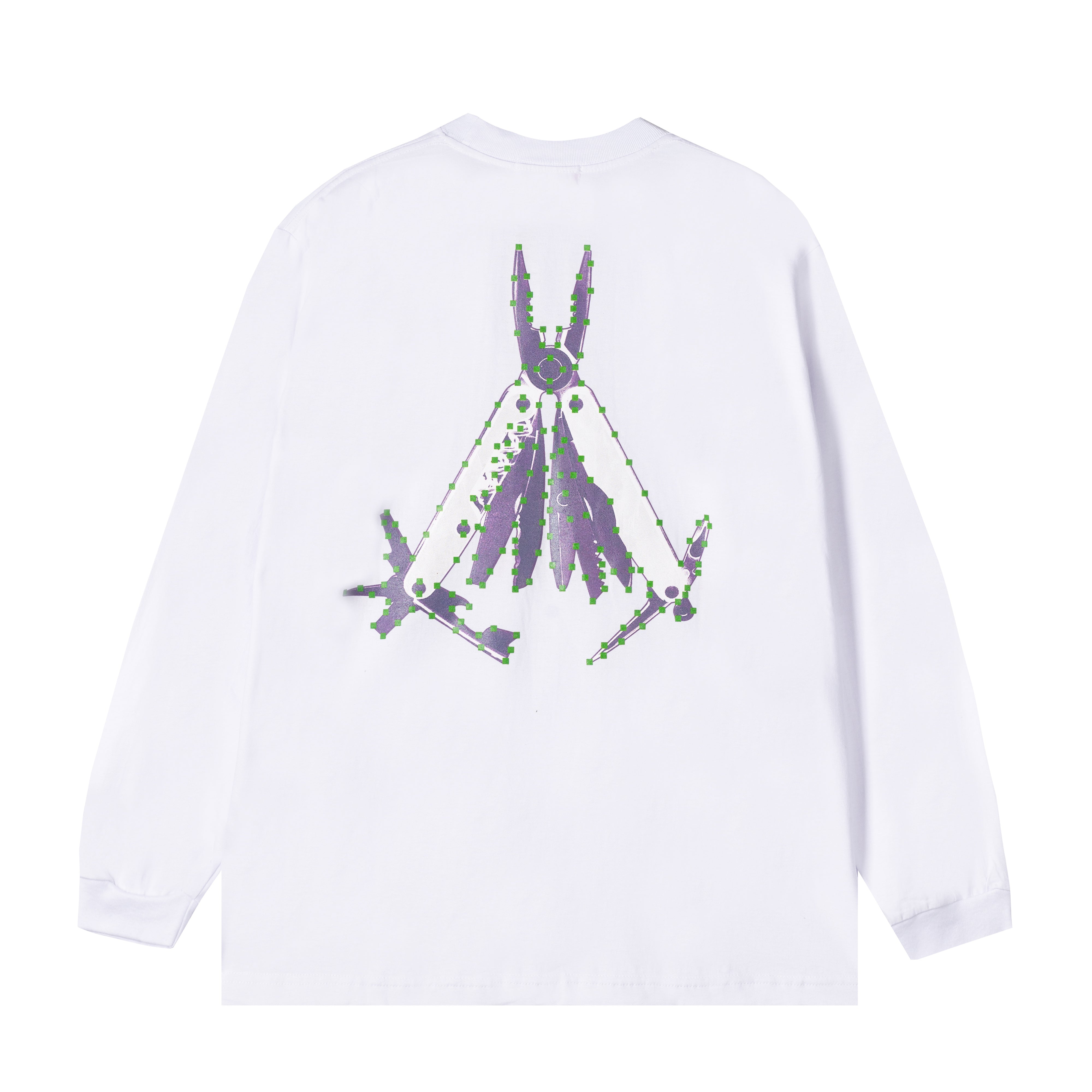 Multitools LS T-shirt White