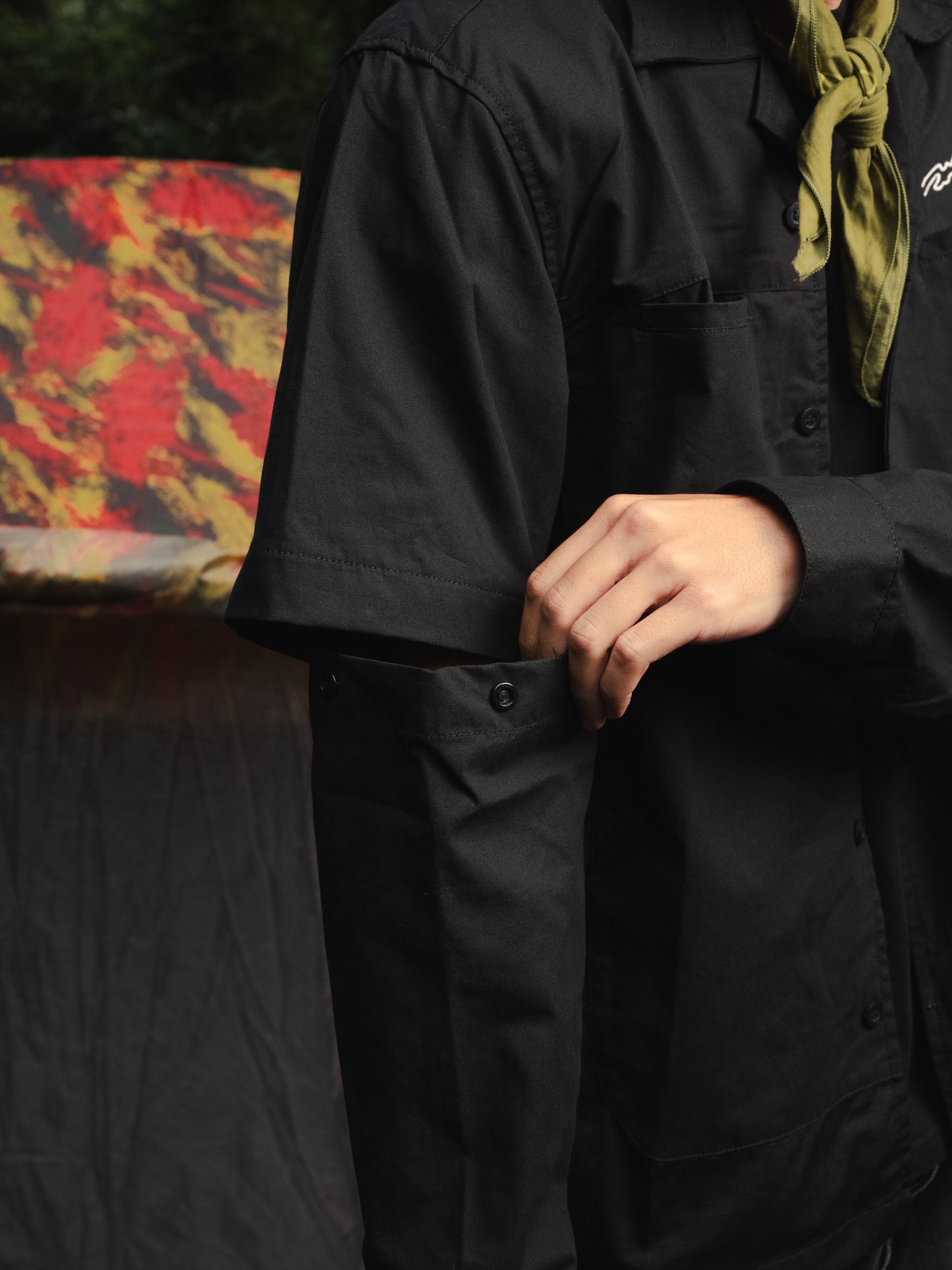 Alphan Utility Shirt Black