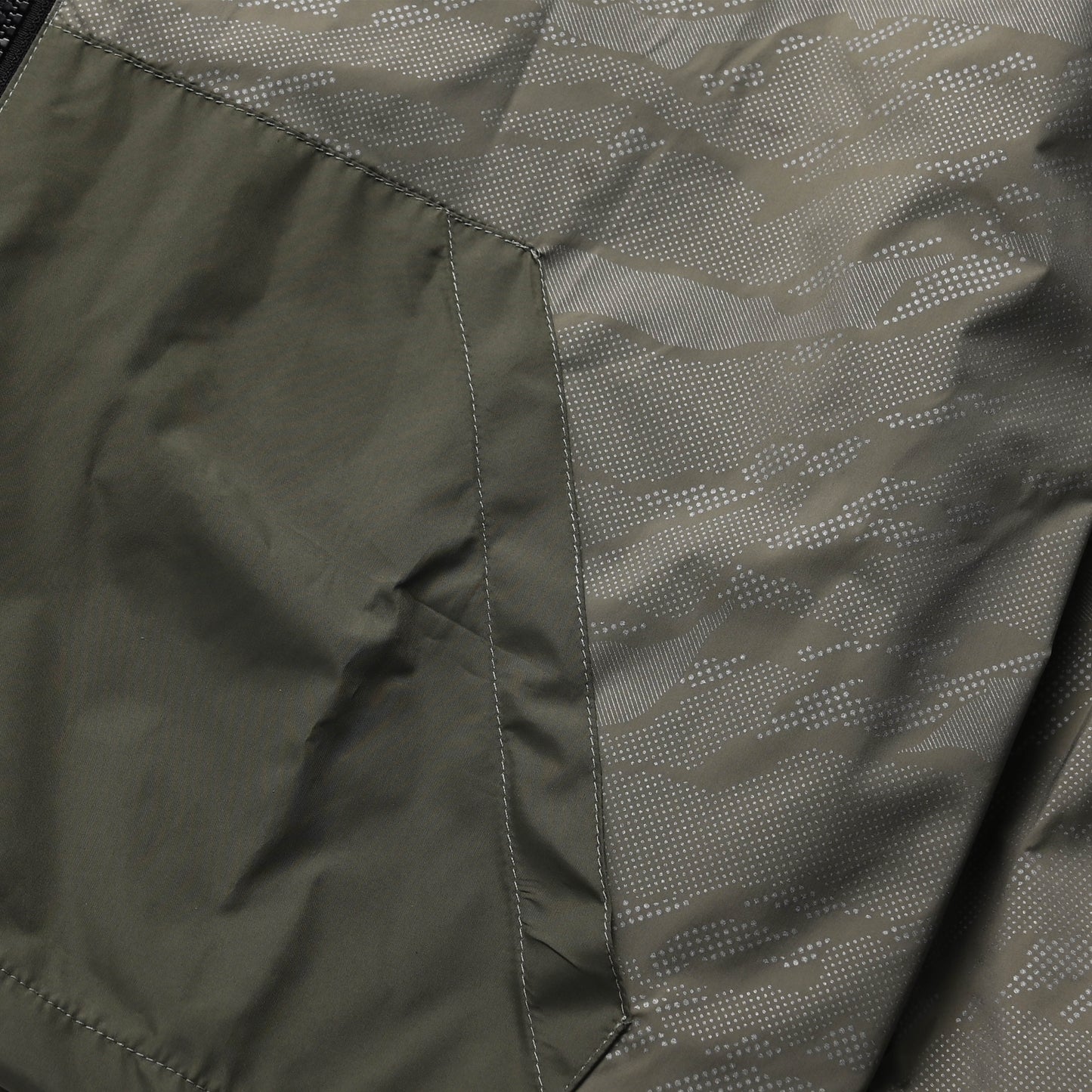 Pathway Reflective Pattern Windbreaker Olive