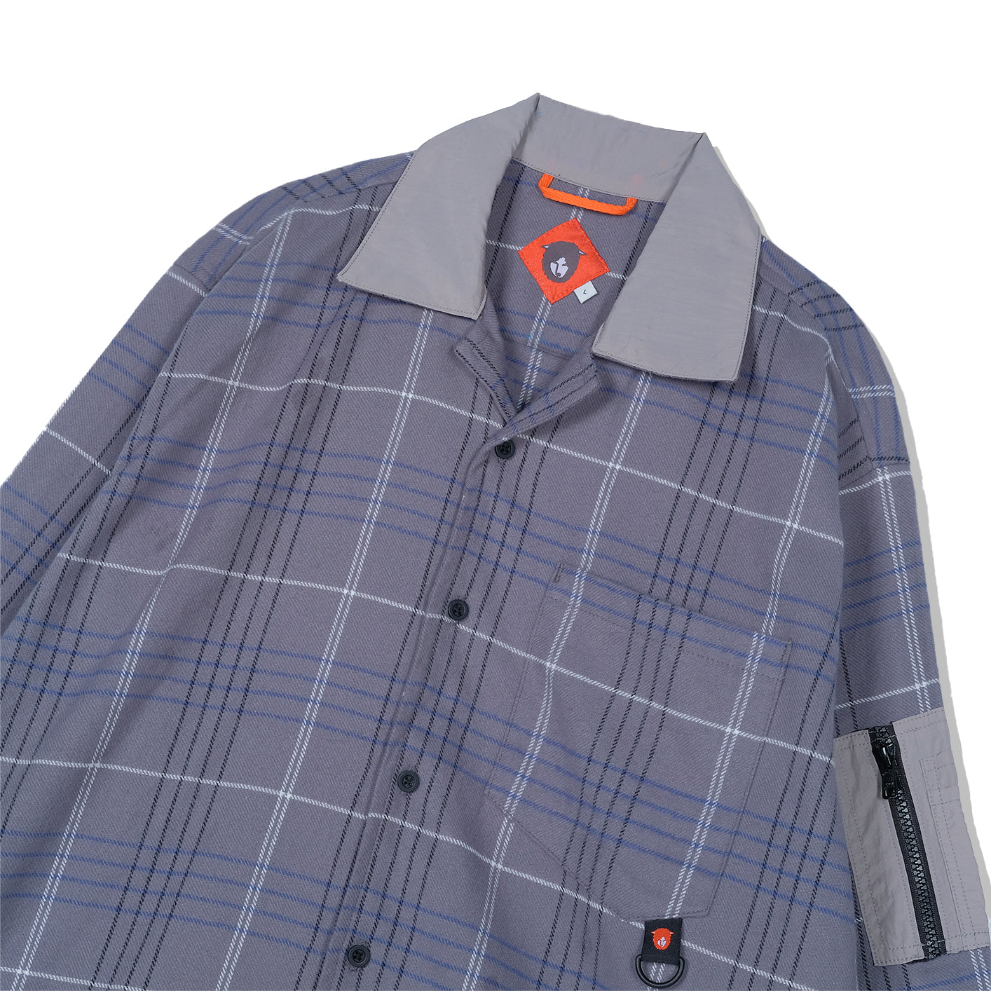 Canyon Flannel Shirt Gray