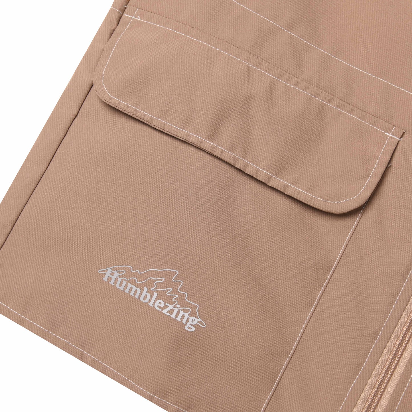 Rigid Full Zip Vest Khaki