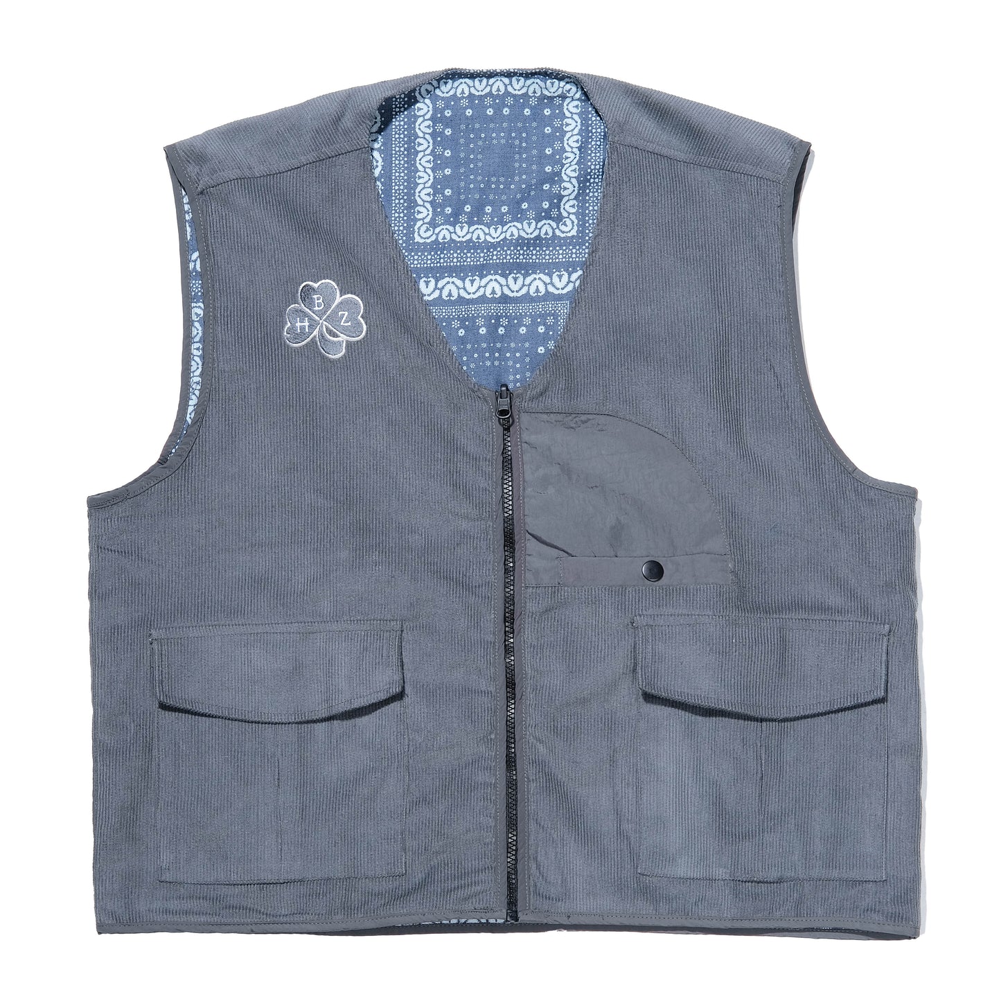 Ardor Reversible Gray Vest