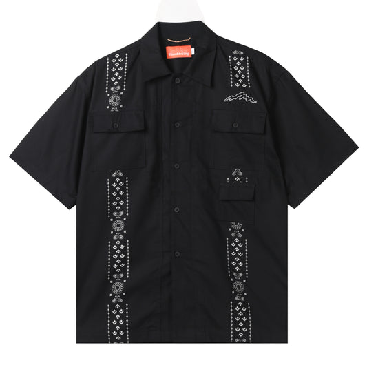 Hugo Work Shirt Exotic Black