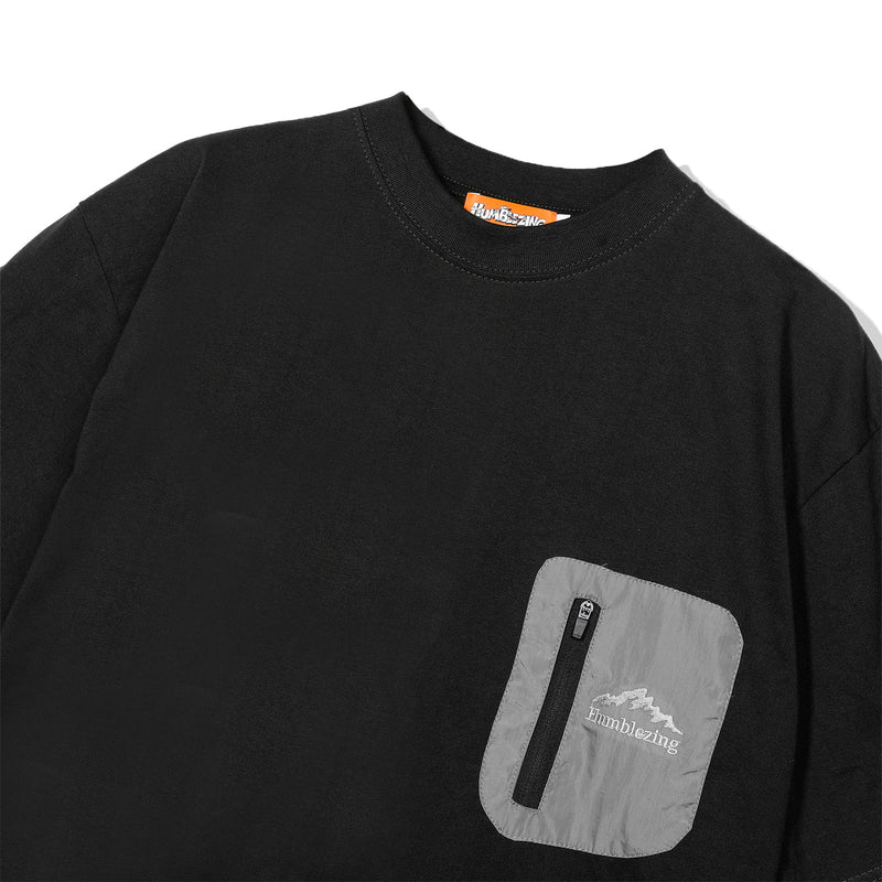 Tsepi Pocket Oversized T-shirt Black