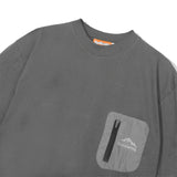 Tsepi Pocket Oversized T-shirt Gray