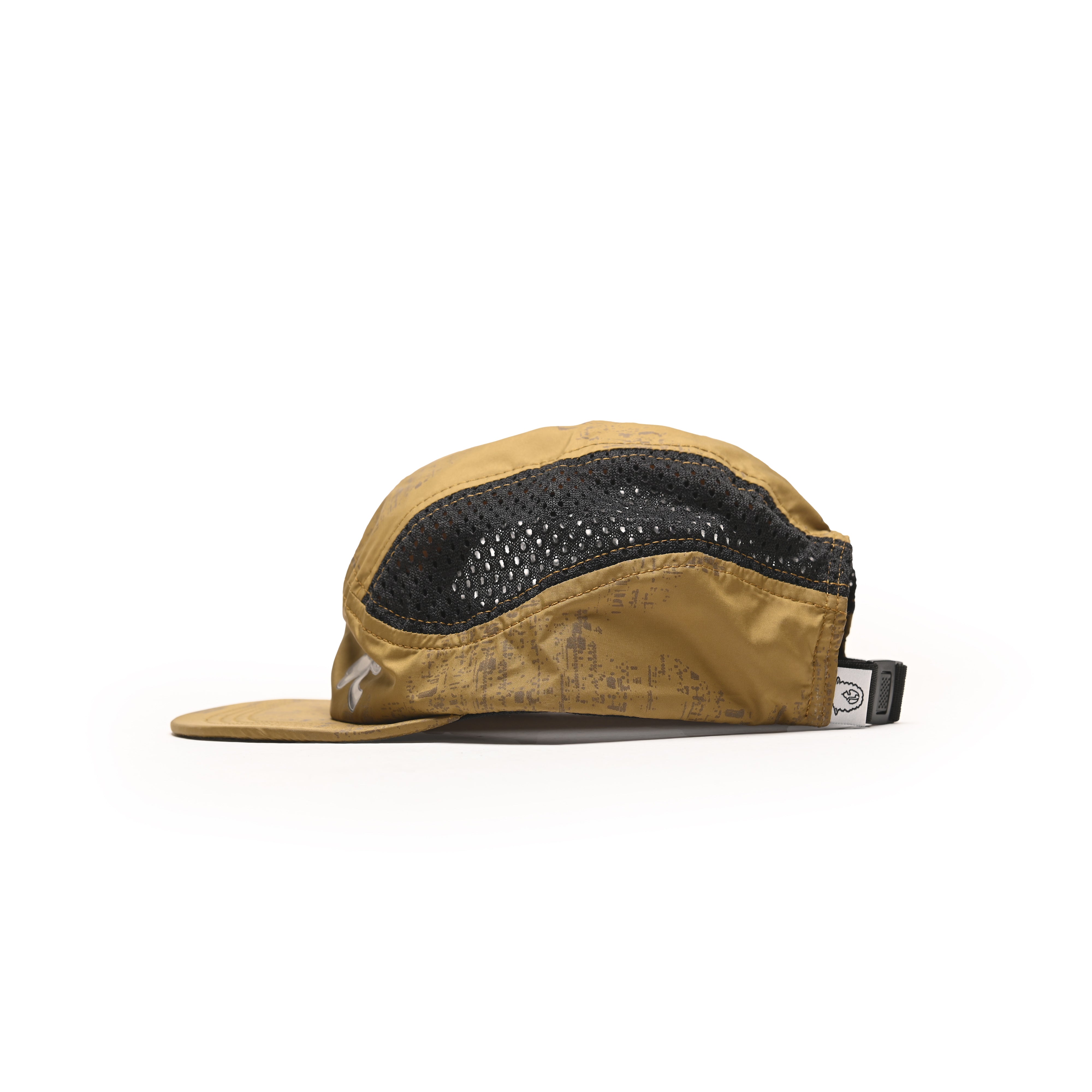 Nature 5 Panel Brown Cap