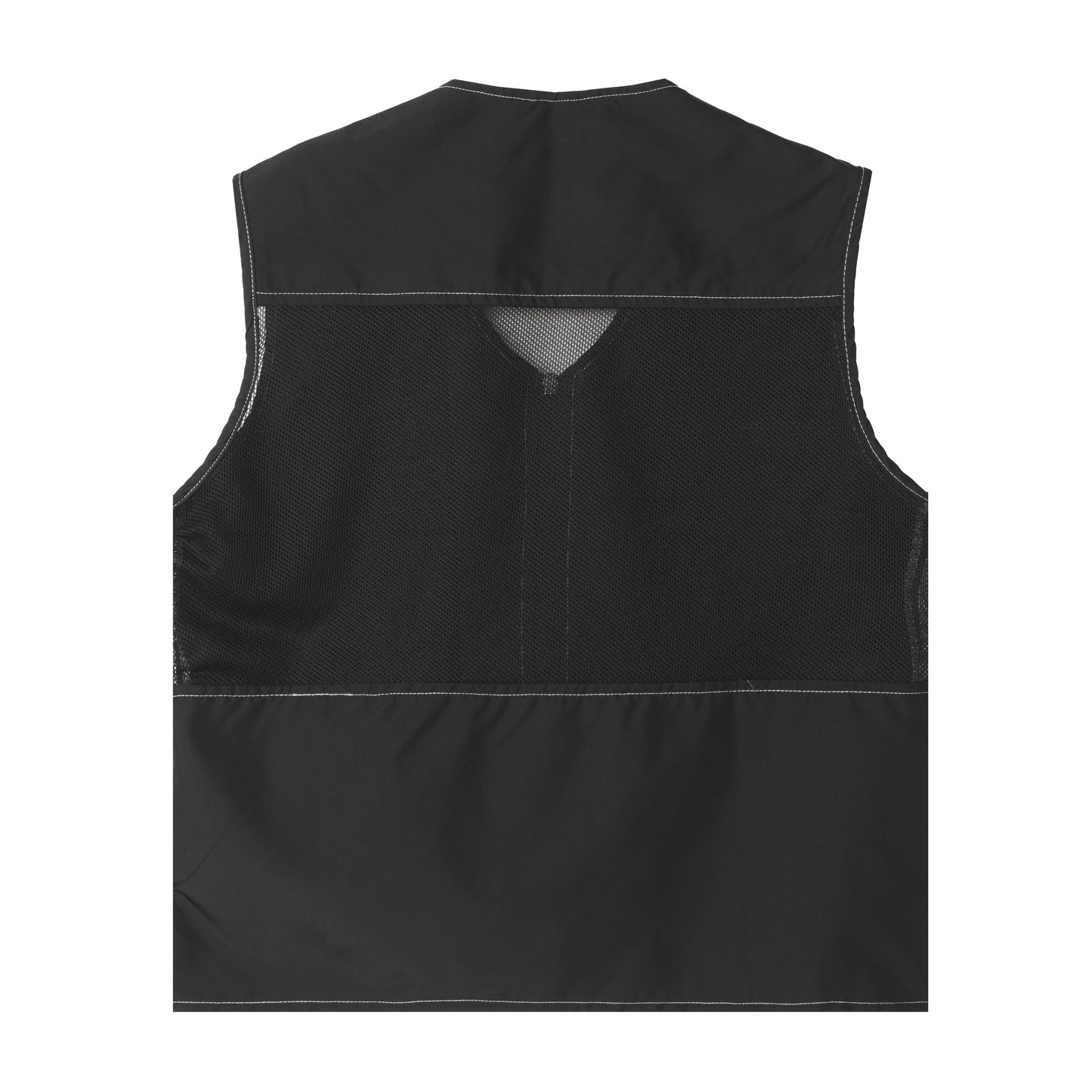 Rigid Full Zip Vest Black