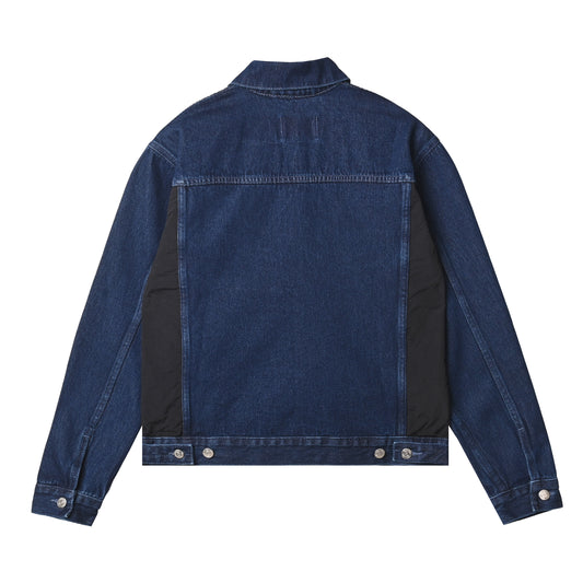 Swath Trucker Jacket Denim Blue