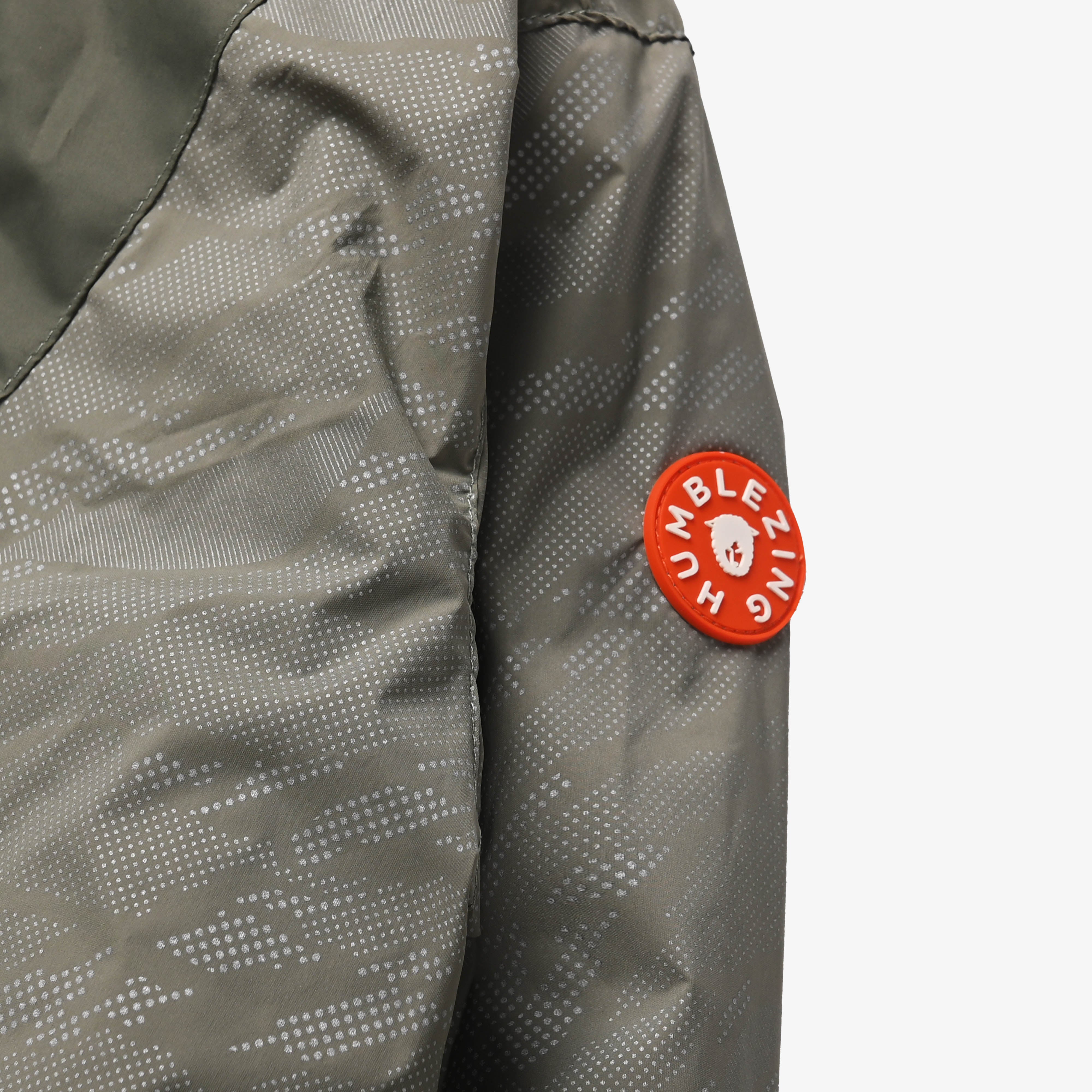 Pathway Reflective Pattern Windbreaker Olive