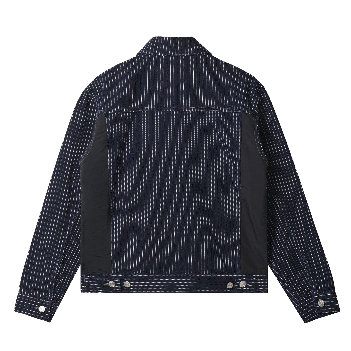 Swath Trucker Jacket Denim Stripes