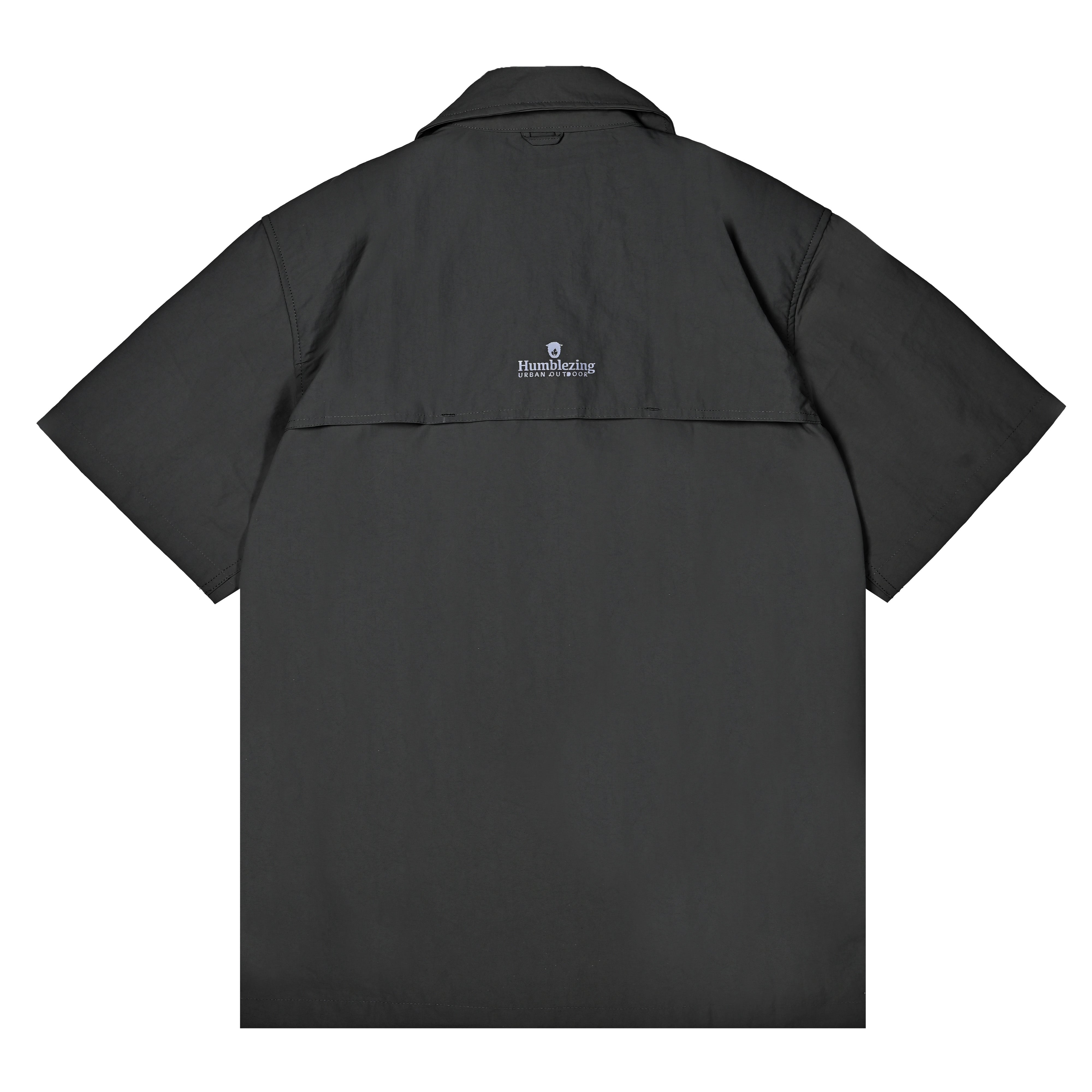 Benoit Camp Shirt Black