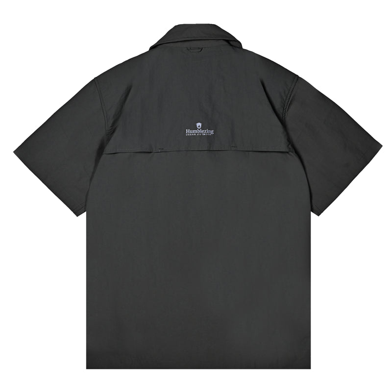 Benoit Camp Shirt Black