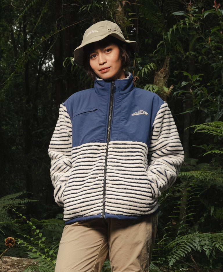 Kinabalu Polar Jacket Stripe