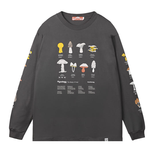 Mycology Longsleeve T-shirt Space Gray