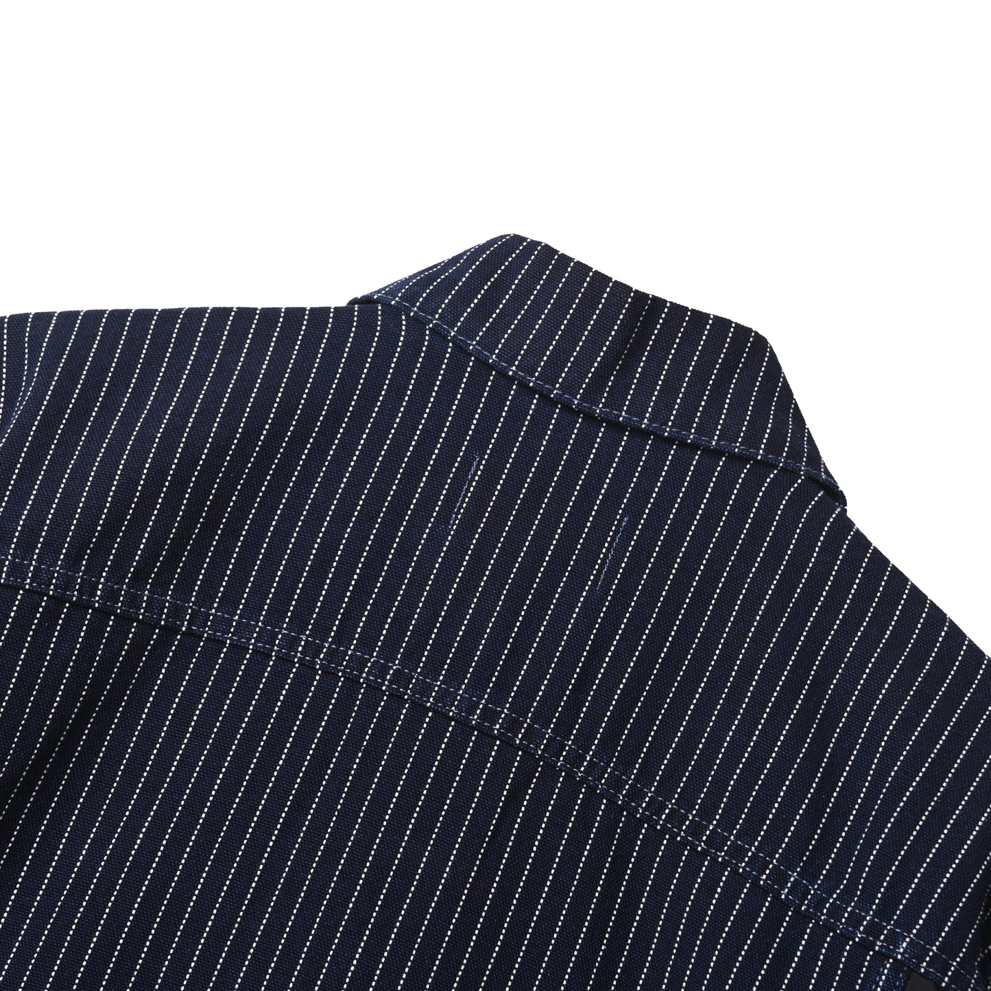 Swath Trucker Jacket Denim Stripes