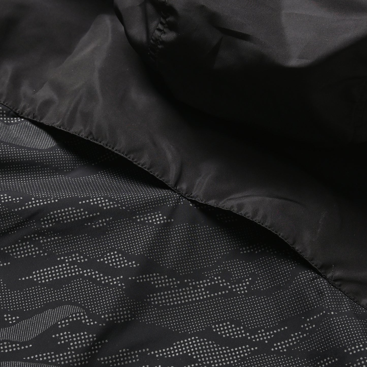 Pathway Reflective Pattern Windbreaker Black