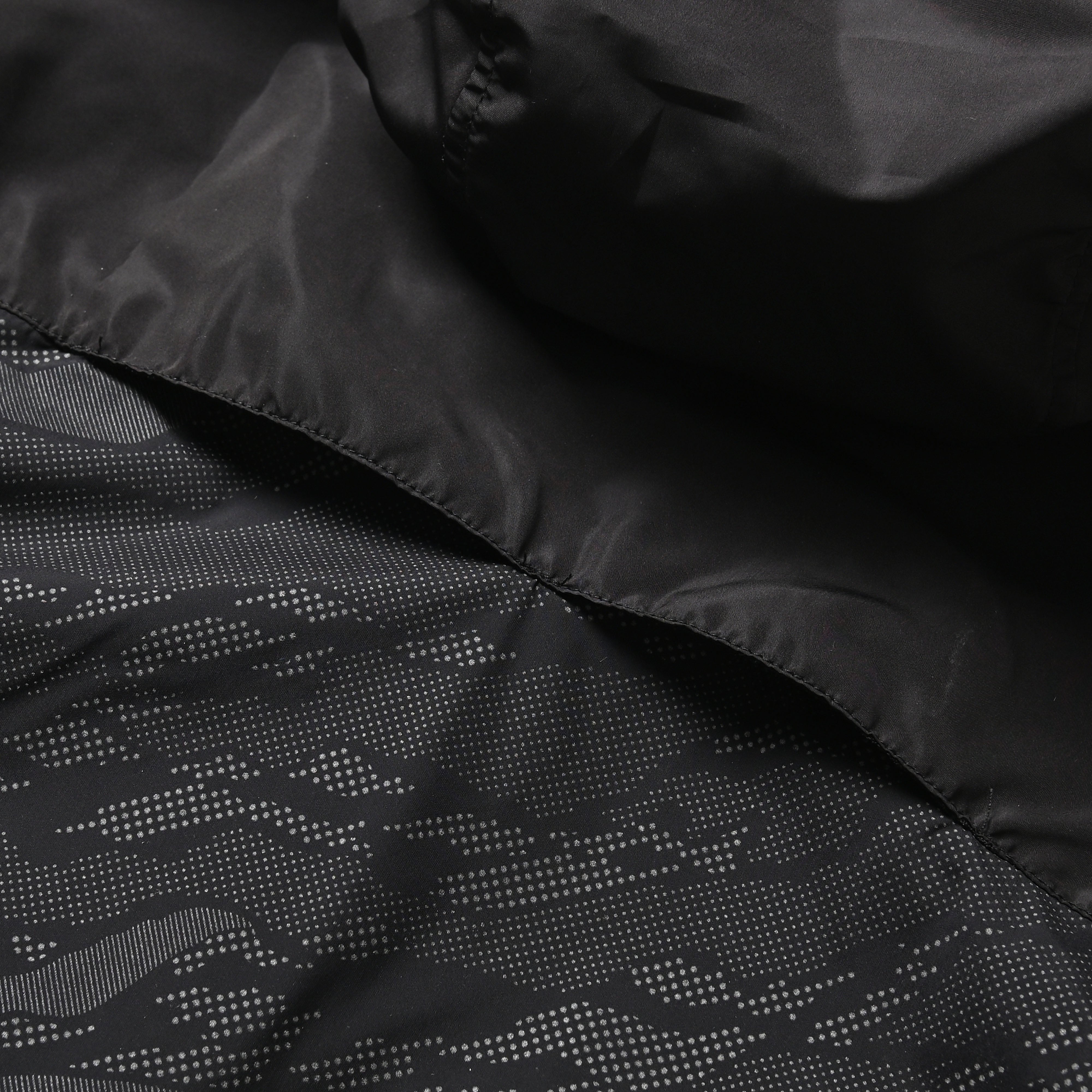 Pathway Reflective Pattern Windbreaker Black