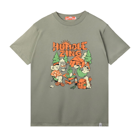 Camper Joy Tshirt Palm Green