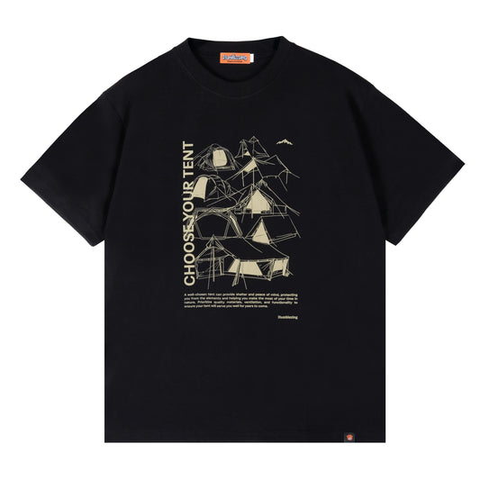 Tent Tshirt Black