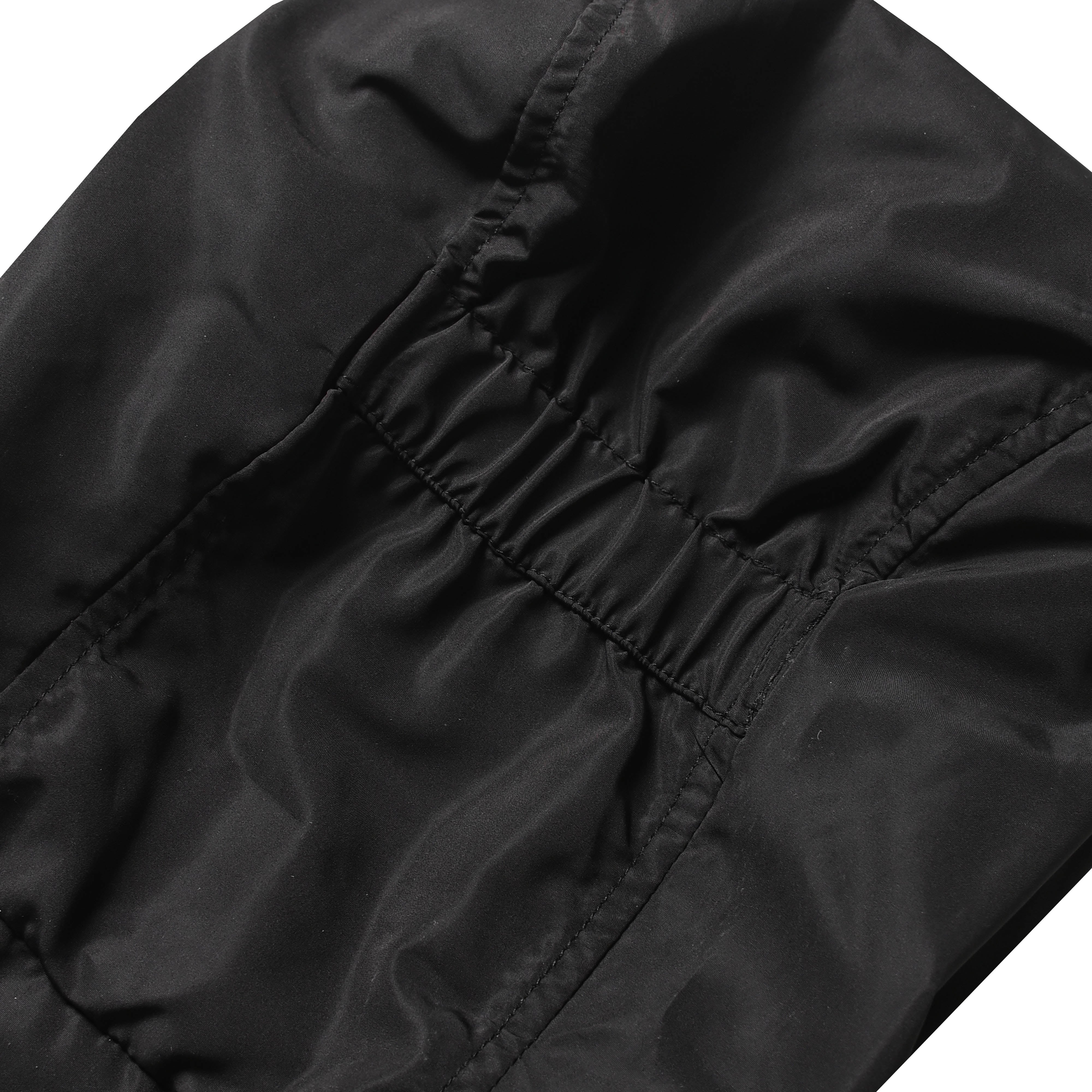 Pathway Reflective Pattern Windbreaker Black